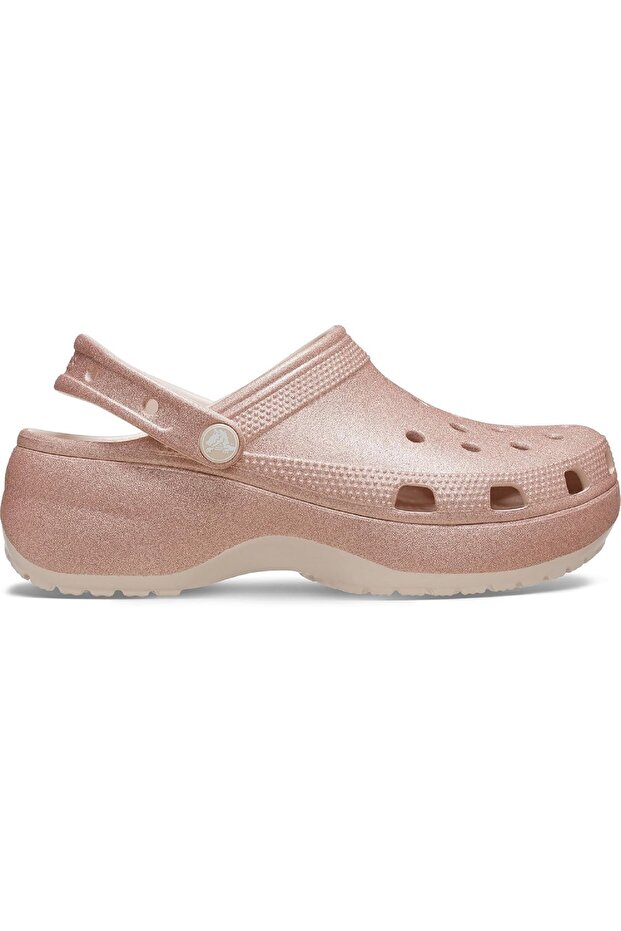 Classic Platform Glitter Clog - 4