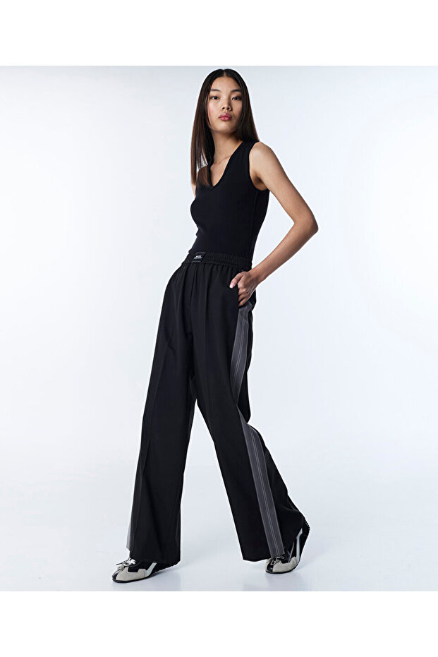 ELASTİK BEL COLORBLOCK PANTOLON - 1