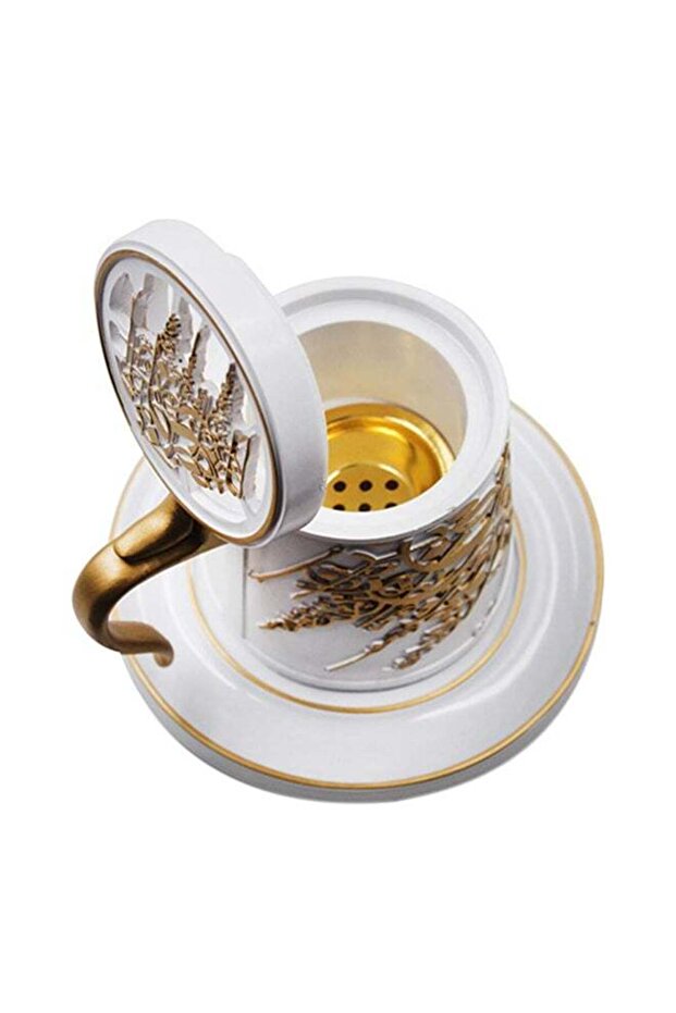 Luxury Bakhoor Burner For Home And Outdoor Without incense Multicolour 9x9x9cm