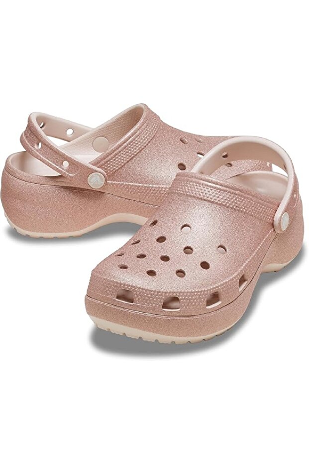 Classic Platform Glitter Clog - 1