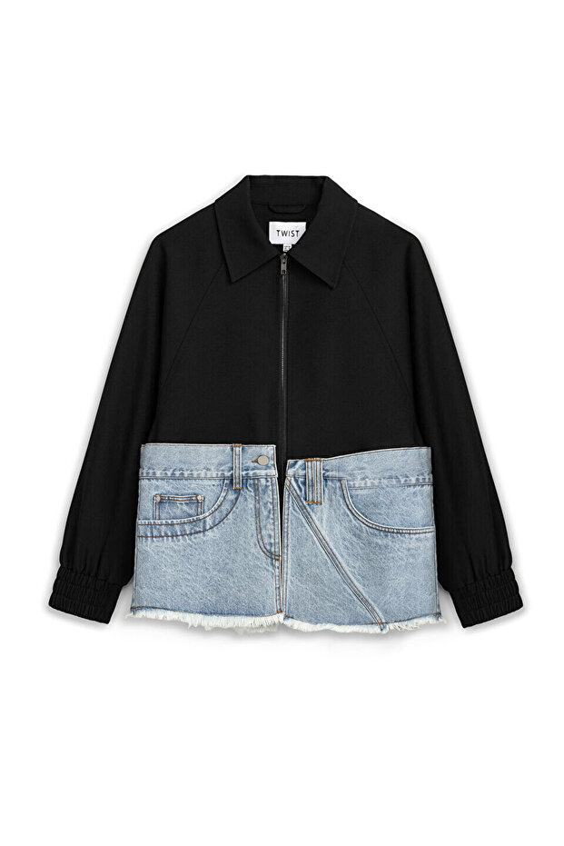 DENİM MIX RAW EDGE MONT - 3