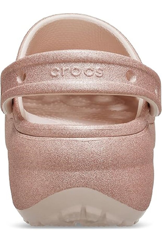 Classic Platform Glitter Clog - 5