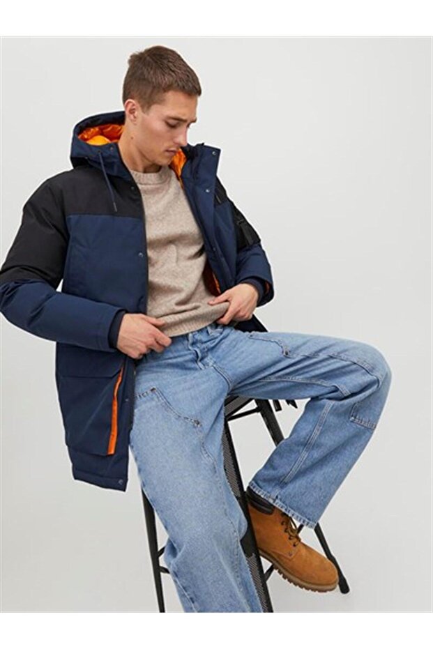 Jack&Jones Orıgınals Jorsaker Parka Erkek Mont 12238906 - 4