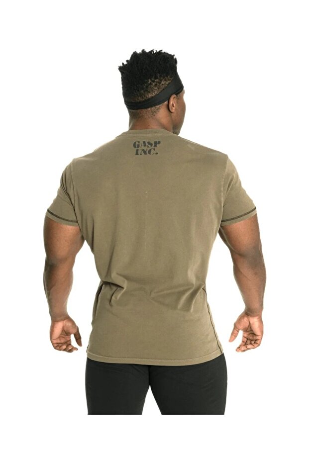 Basic Utility Tee Washed Green - 2