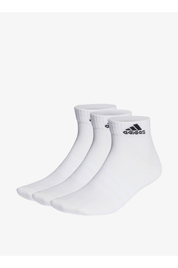 Logo Print Ankle Length Socks - Set of 3