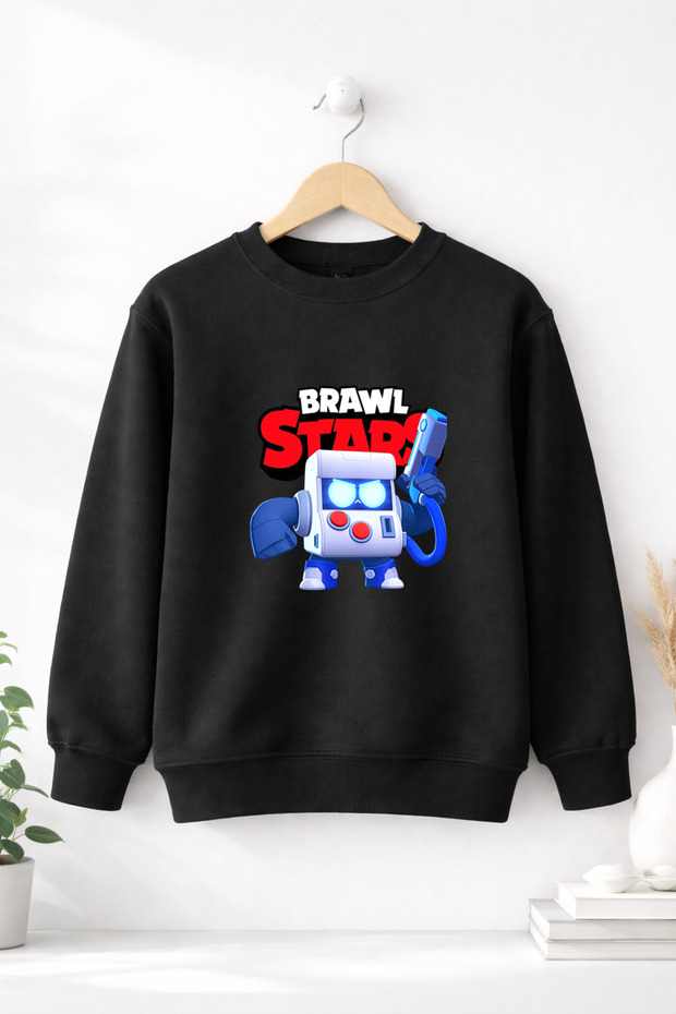 سويت شيرت من سلسلة Brawl 8-Bit (3 خيوط، 100% قطن)