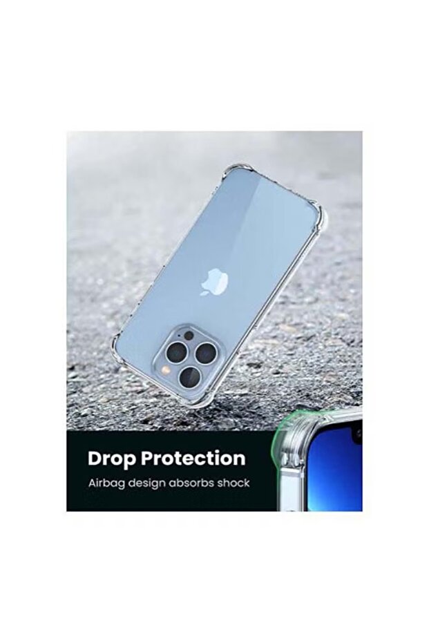 Protective polyurethane case for iPhone 13 Pro (clear) - 2