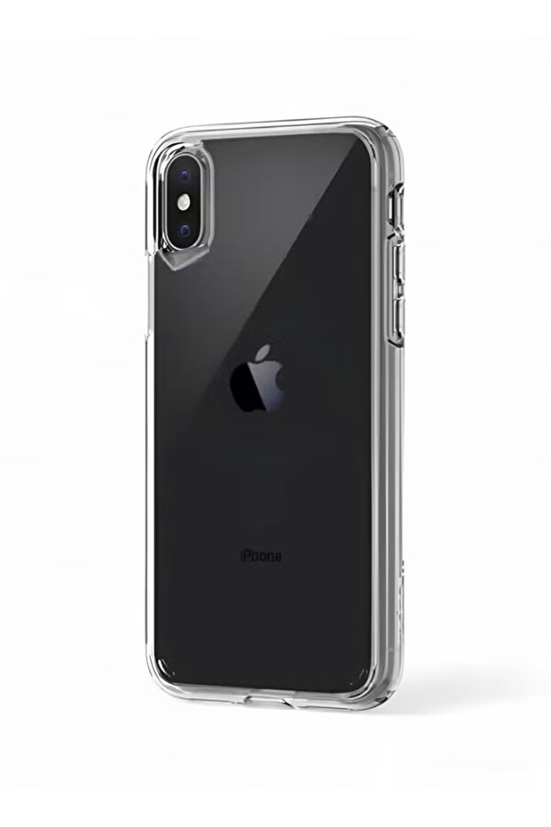 جراب حماية من البولي يوريثان لهاتف iPhone X-XS، شفاف