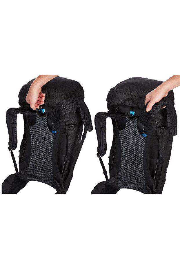 Topio technical backpack, 40L, Black - 10