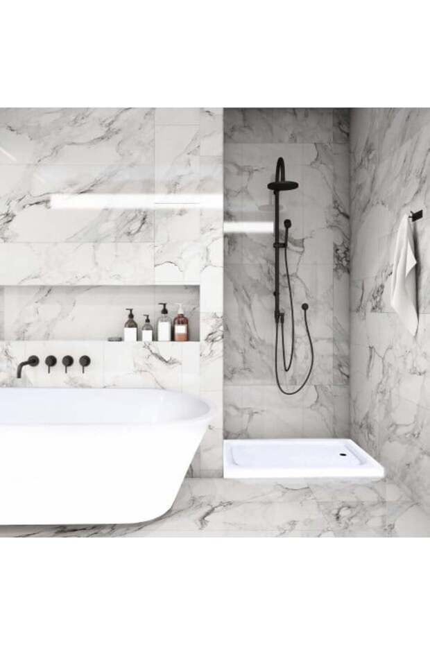 دش مربع أبيض 60 × 60