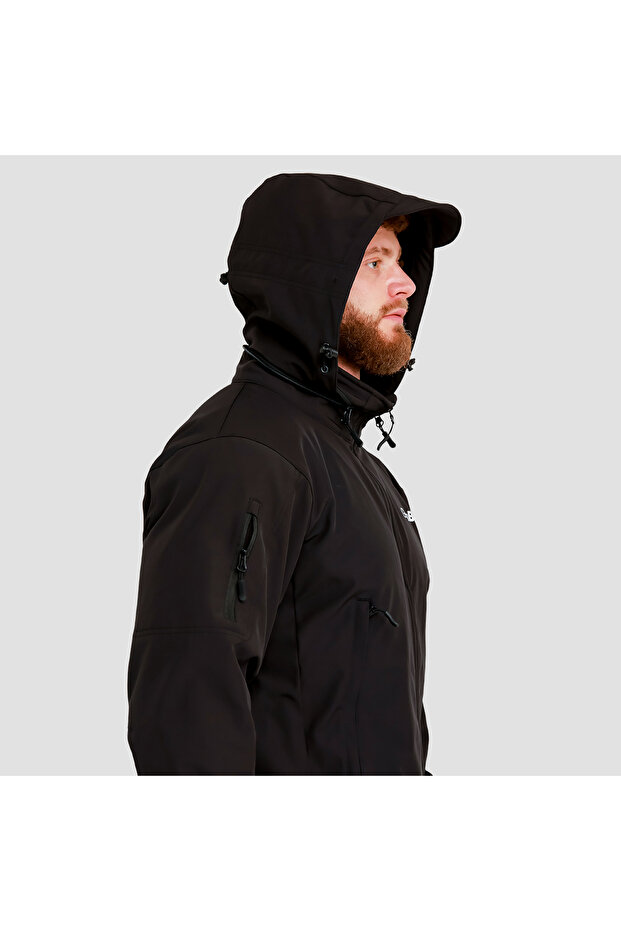 Men‘s Softshell Jacket Black - 5