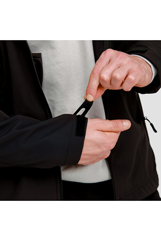 Men‘s Softshell Jacket Black - 4