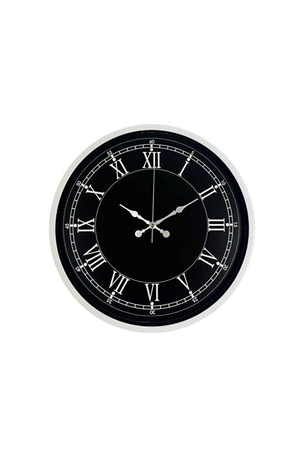 ساعة حائط مزخرفة مقاس 36 سم - 2