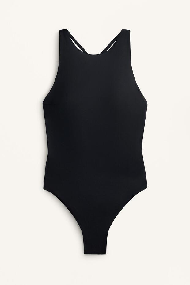 Halter çapraz askılı mayo - 7