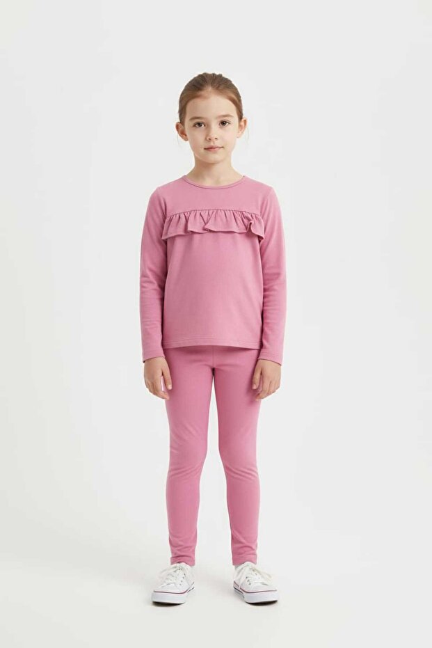 Bluza cu guler rotund - 1