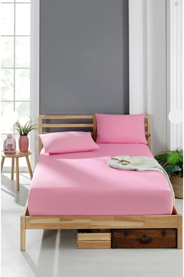 Cotton Padded Elastic Sheet Single Size