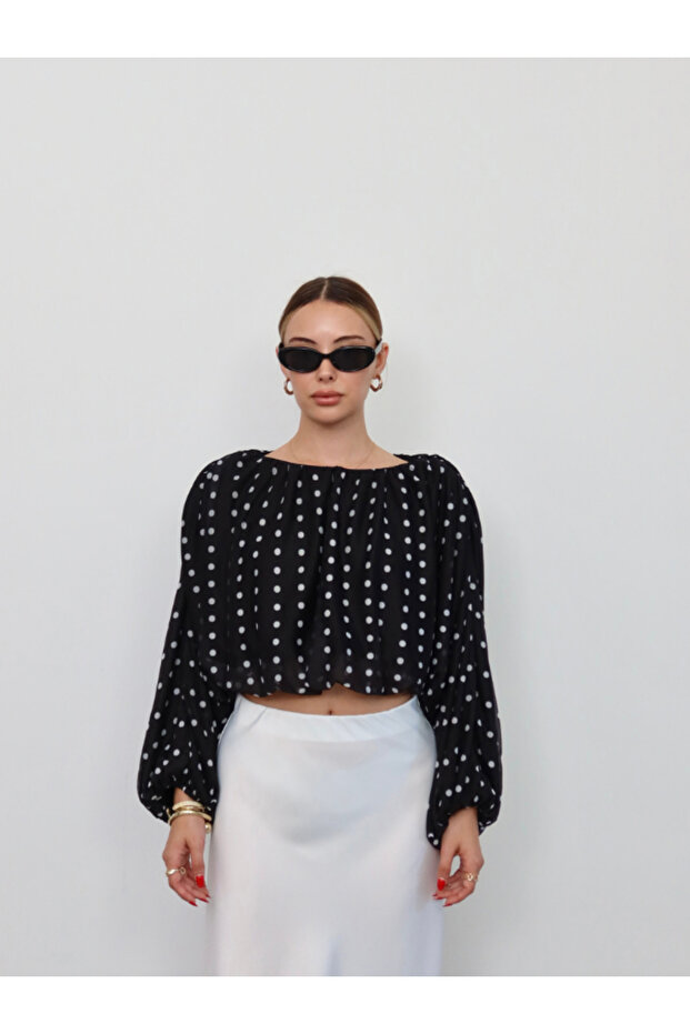 PUANTİYELİ BLUZ - 2