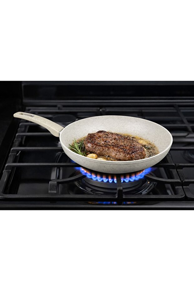 white granite pan - 2