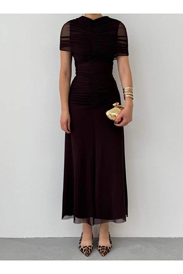 Fıno Midi Elbise - 7