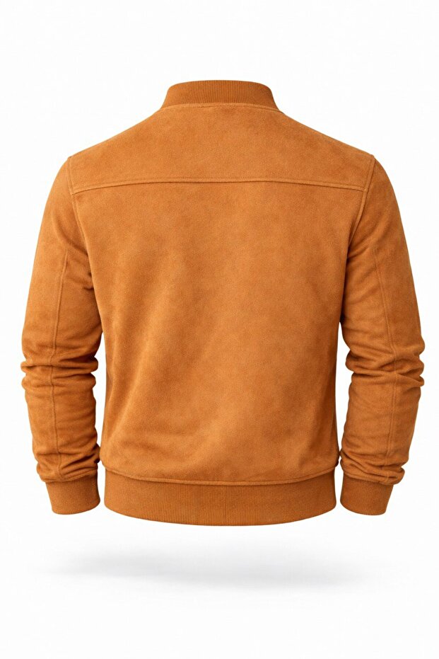 Bomber Kolej Süet Basic Mevsimlik Ceket - 2