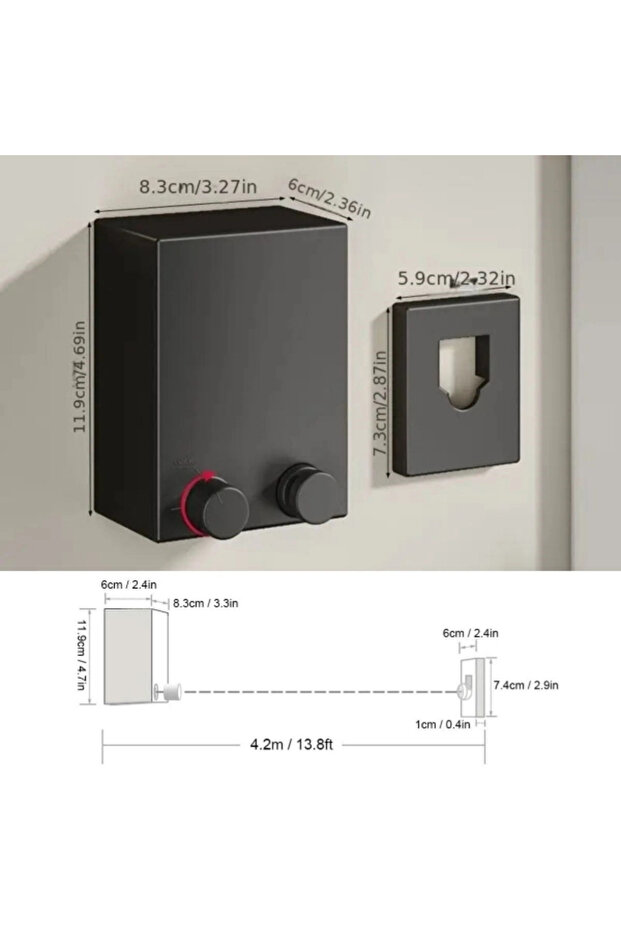حبل غسيل عملي قابل للسحب - 5