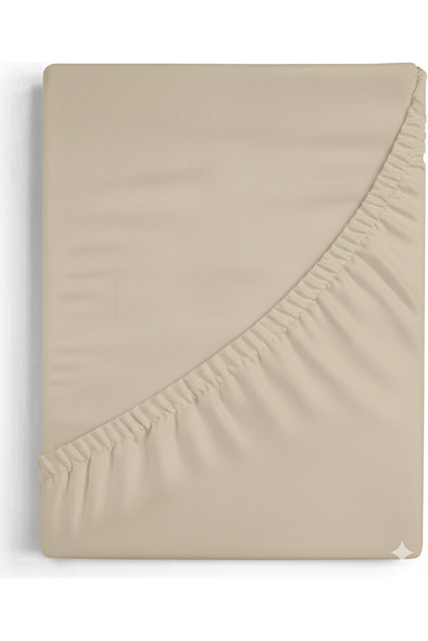 80X200+20Cm Elastic Sheet Set Special for Beds, 100% Cotton Ranforce Fabric