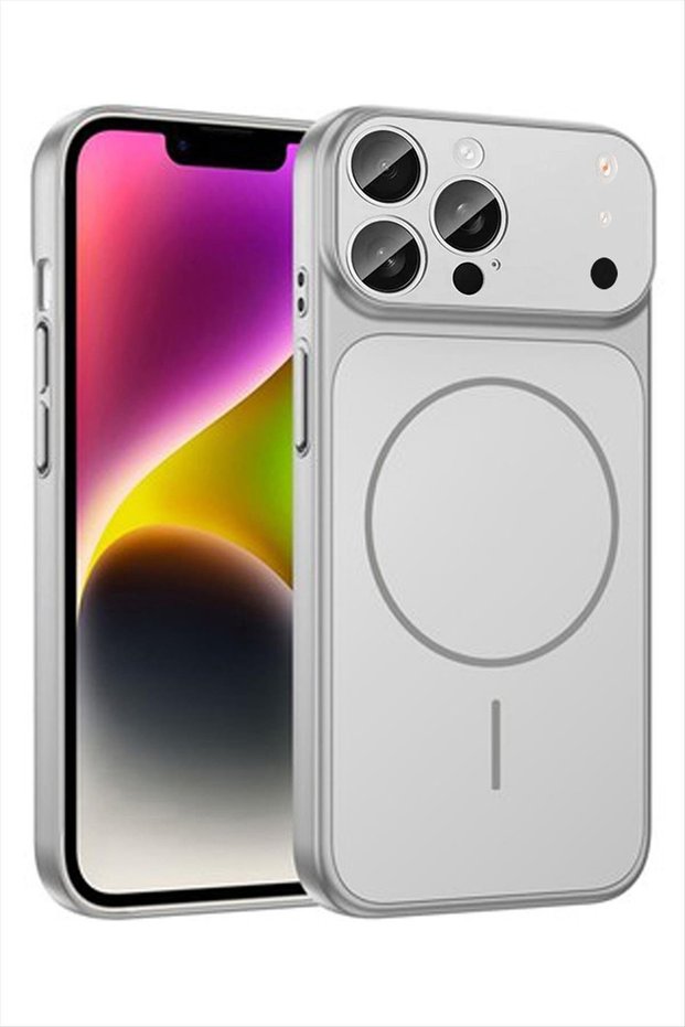 iPhone 13 Pro Max Compatible 17 Pro Max Appearance Magsaff Cover Case with Camera Protection Shock Absorption