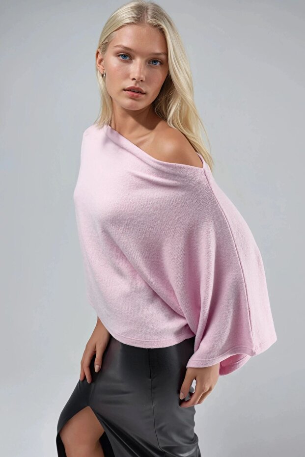 BUSEM Rahat Kesim Örme Bluz - 2