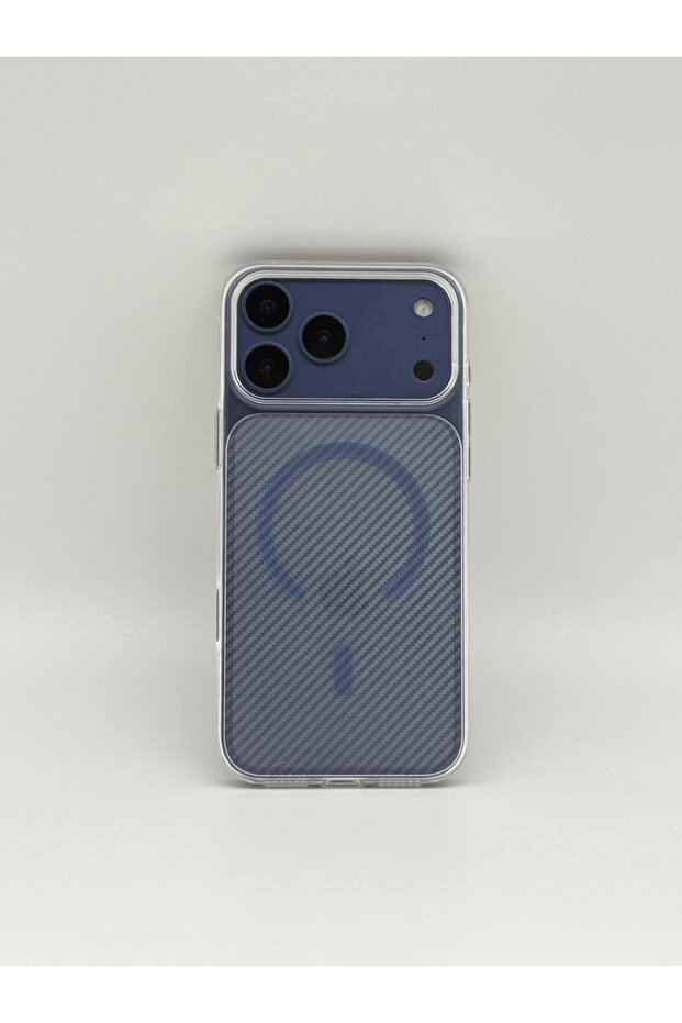 Premium MagSafe Compatible Carbon Fiber Texture Case for iPhone 17 Pro - Slim Shockproof Back Cover