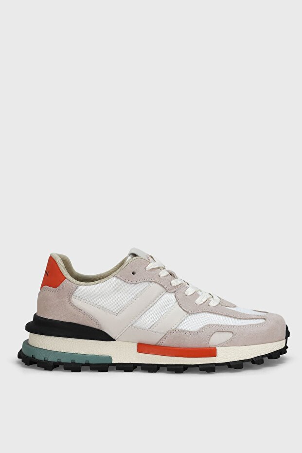 Auke Sneaker Men's Leather Shoes Gray