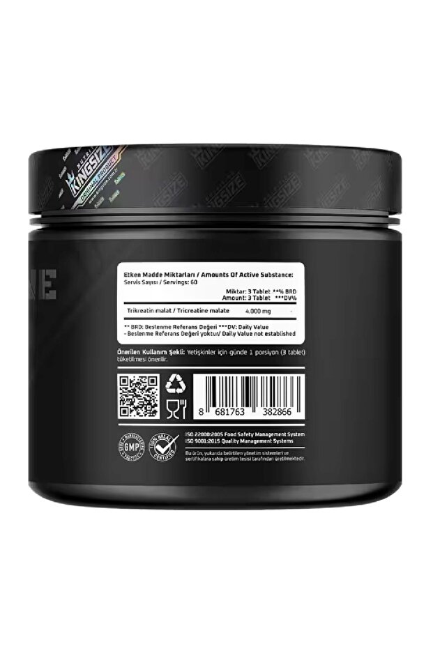 Tri-Creatine Malate 180 Tablet - 2