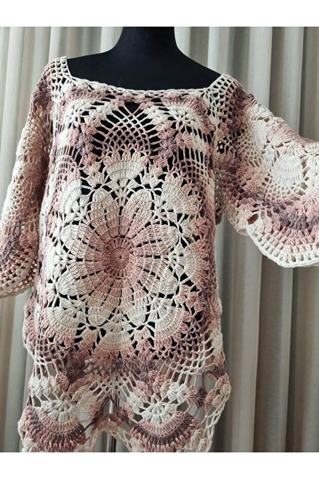 Ebruli Örgü Bluz - 2