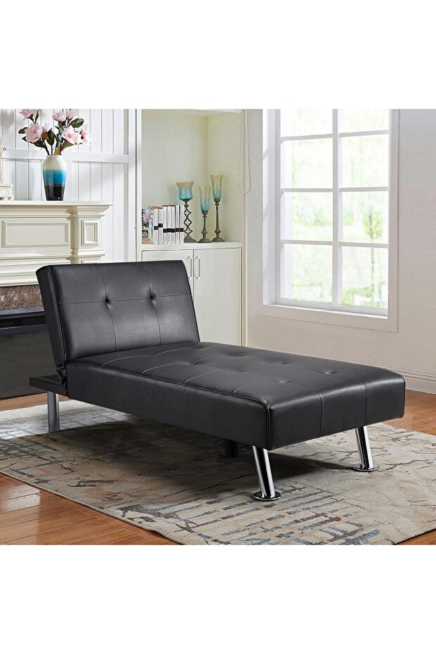 Folding Sofa Recliner Chair with Sleep Function - 1