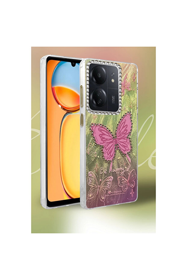 غطاء نمط مرآة الشفرة لحالة Redmi 13c - النمط 3 - 2