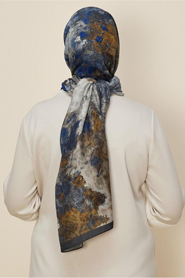 Patterned Shawl 1332 - 2