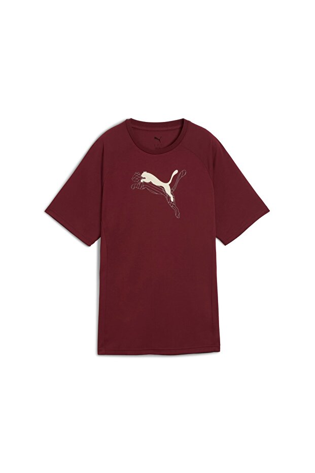 Evostripe Women's Graphic Printed Wide Cut T-Shirt