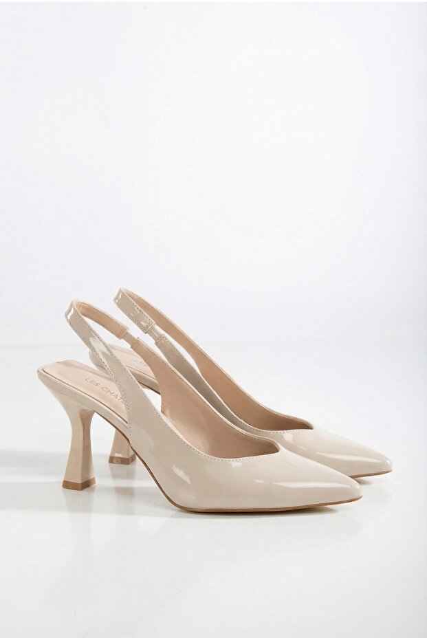 Élise Series Women's Pointed-Toe High-Heeled Slingback Shoes