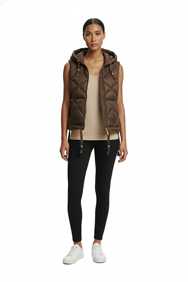 Kapüşonlu Şişme Yelek - 1