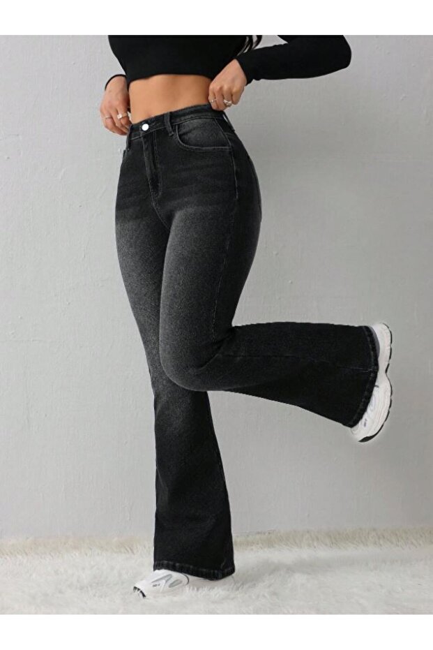 Dámské španělské rozšířené džíny - 1