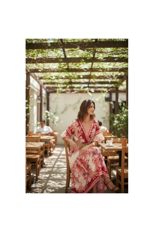 Rochie roșie Steluta - 2