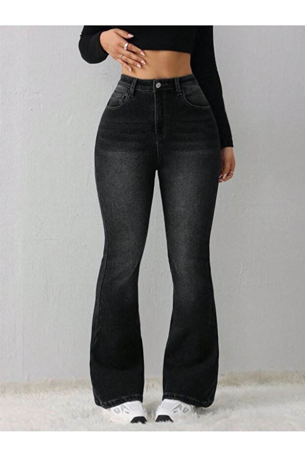 Dámské španělské rozšířené džíny - 5