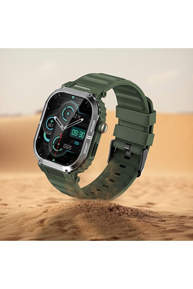 Ceas inteligent XWatch-SL, Android/iOS, Verde - 3