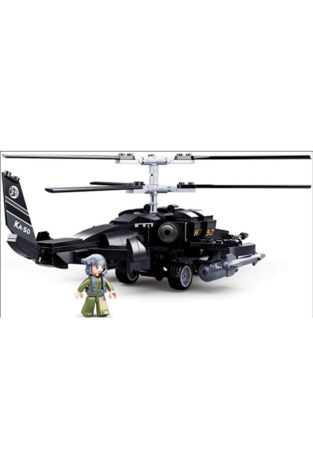 Model Bricks Series - Attack Helicopter - 3