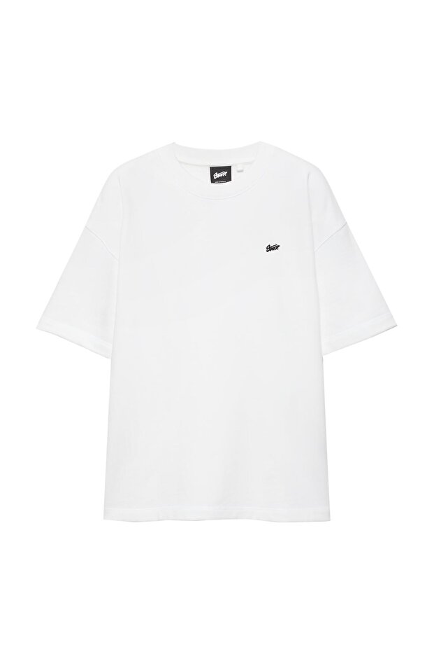 Kısa kollu logolu sweatshirt - 4