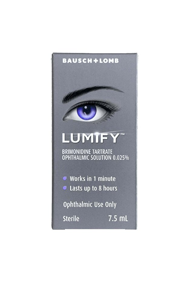 Bausch & Lomb Sterile 0.25mg/1ml Brimonidine Tartrate Ophthalmic Solution, 7.5ml