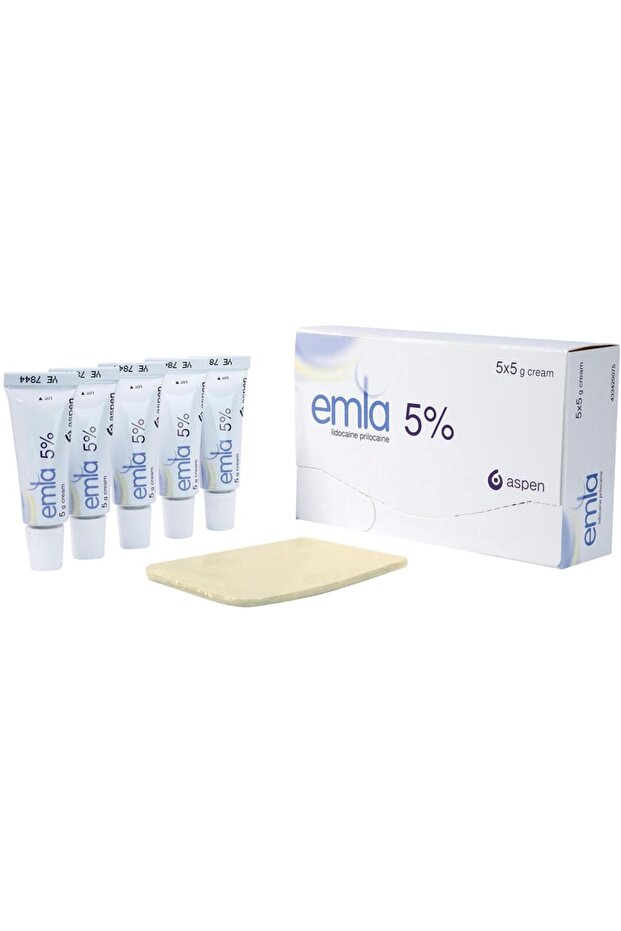 Emla 5% Lidocaine Prilocaine Cream, 5x5g Pieces