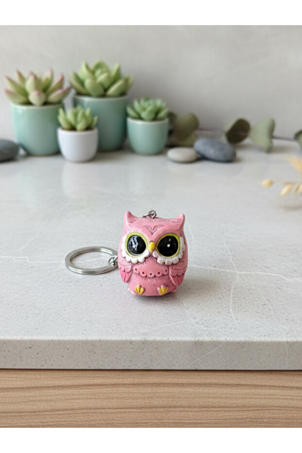 Fun Owl Figured Keychain - 1