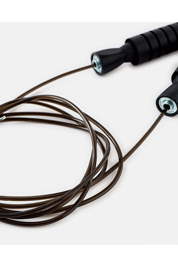 حبل قفز أسود سادة - 3