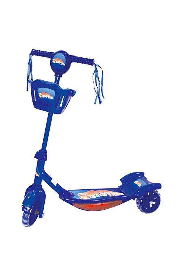 BM Adjustable Push Scooter Blue - 1