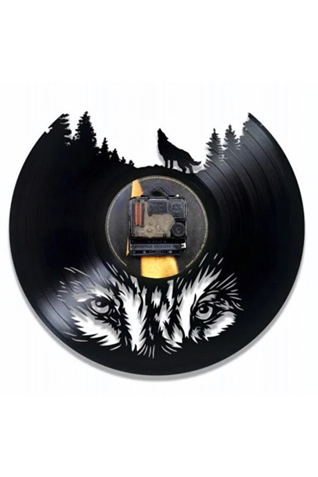Wall Clock - Wolf - 2